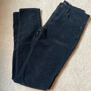 Saint Laurent Black Corduroy Men’s Pants